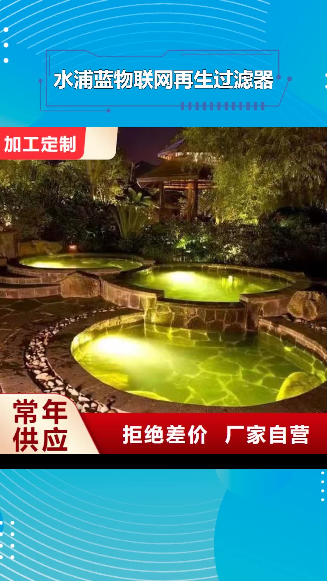 杭州 水浦蓝物联网再生过滤器-【景区温泉设备】现货直发